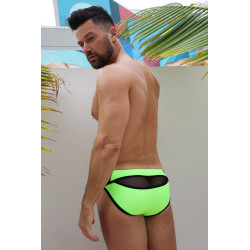 Breedwell Slip de bain Expose Swim Vert neon